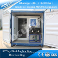 Focusun new launch containerized direct cooling block ice machine nissan 5T